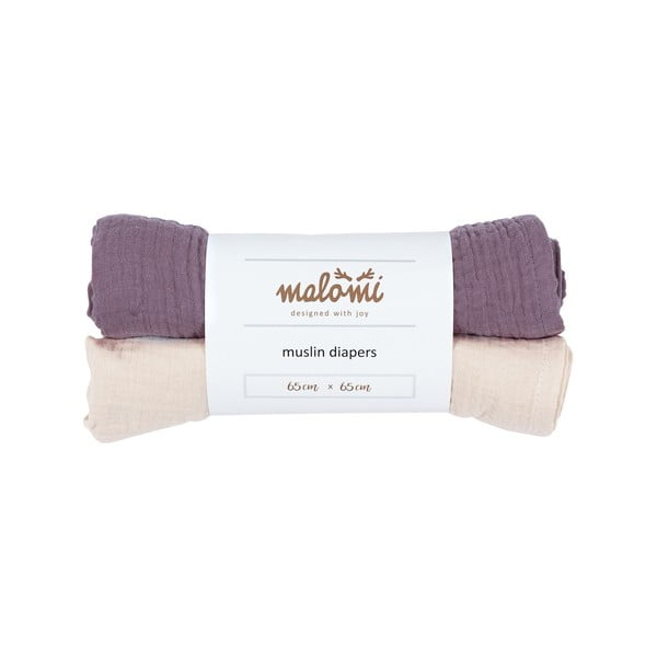 Mušelínové plienky 2 ks Muslin – Malomi Kids