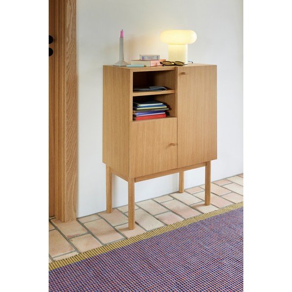 Skrinka v dekore duba v prírodnej farbe 60x90x34 cm Nobby – Hübsch-image-2