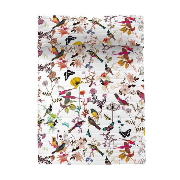 Bavlnený prešívaný pléd 180x260 cm Birds of paradice – Happy Friday