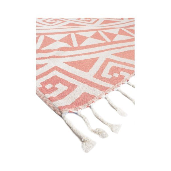 Oranžová hammam osuška Kate Louise Mirabelle, 165 × 100 cm-image-1