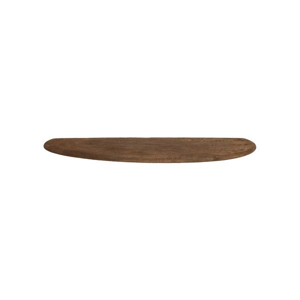 Polica z mangového dreva v tmavo prírodnej farbe 49 cm Ginosu – Light & Living