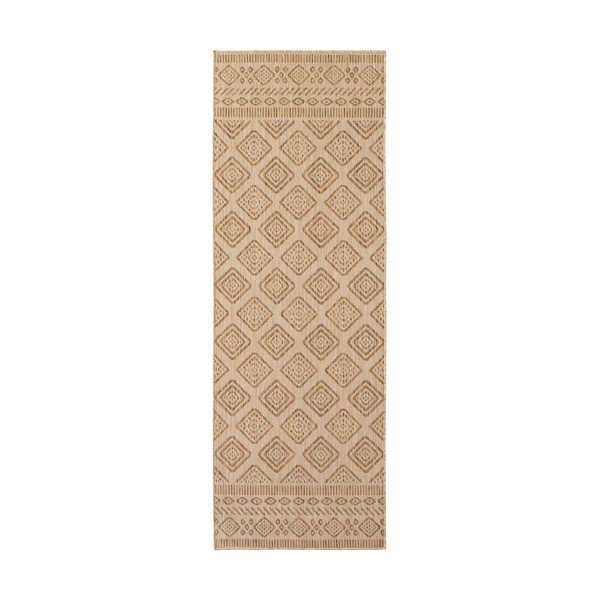 Béžový vnútorný a vonkajší behúň 80x250 cm Mira 1452 – Ayyildiz Carpets