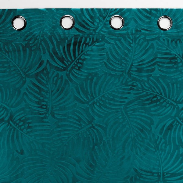 Modrý zamatový záves 140x240 cm Analia – douceur d'intérieur-image-2