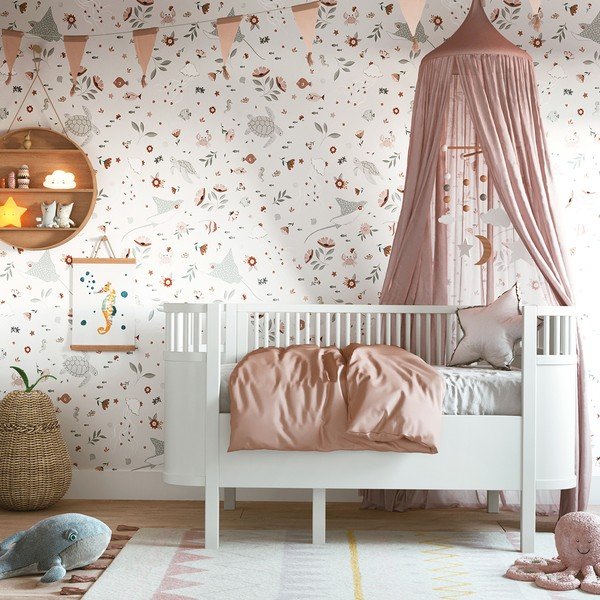 Detská tapeta 10 m x 50 cm Dreamy Sealife – Lilipinso-image-2