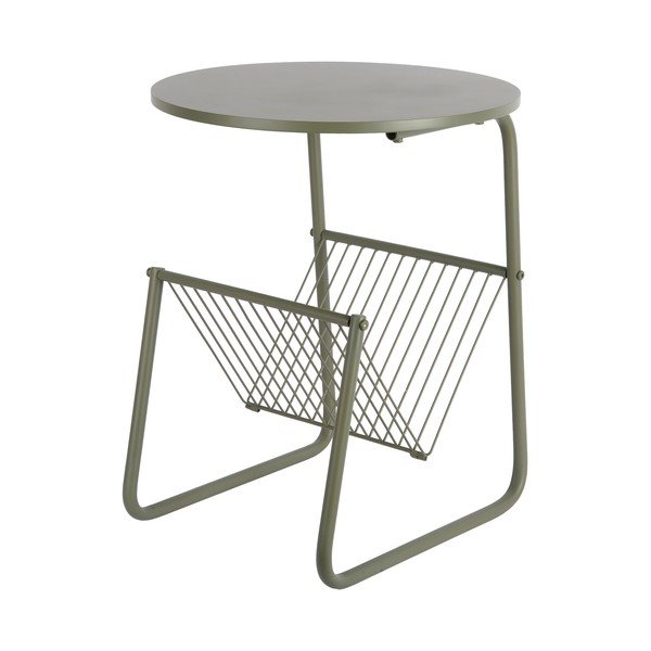 Kovový okrúhly odkladací stolík ø 40 cm Riqueza Revista – Leitmotiv