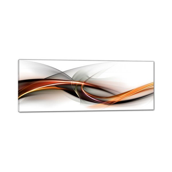 Obraz Styler Glasspik Abstraction, 50 × 125 cm
