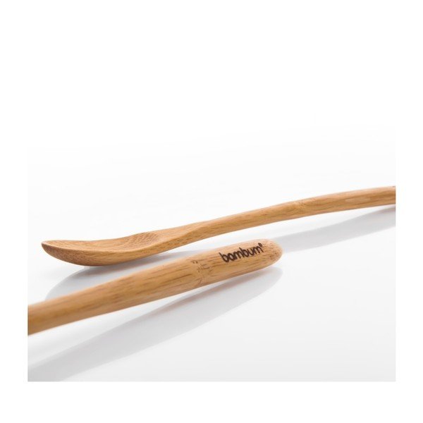Sada 2 bambusových lyžičiek na latté Bambum Legro-image-1