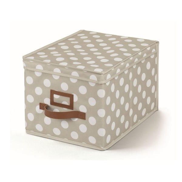 Béžový úložný box s vekom Cosatto Jolie, 25 × 40 cm