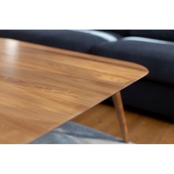 Konferenčný stolík z jaseňového dreva Ragaba Contrast Tetra, 110 x 110cm-image-2