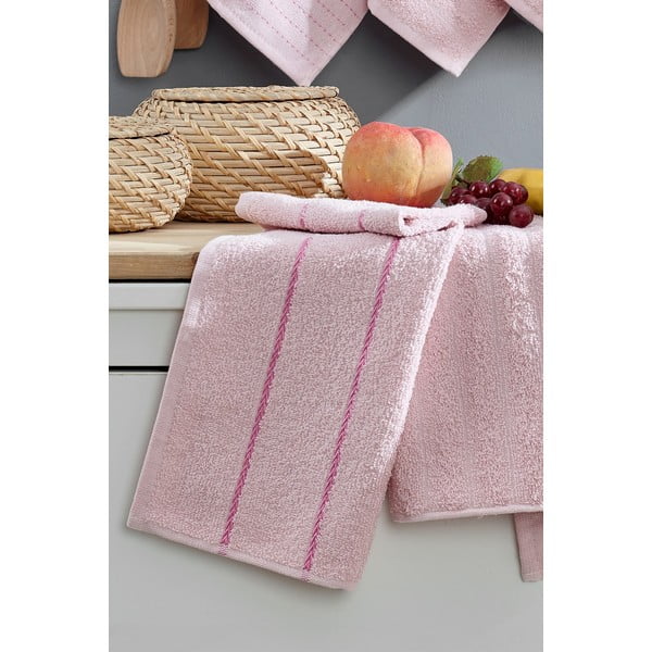 Bavlnené utierky v súprave 6 ks 30x50 cm Sofya – Foutastic-image-1