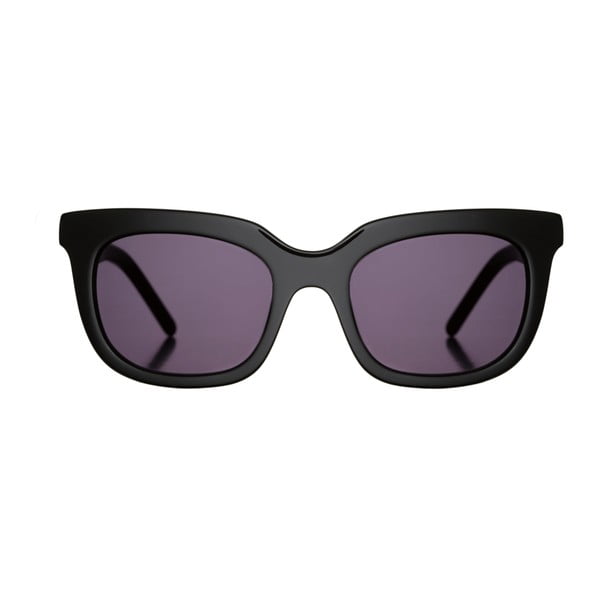 Čierne slnečné okuliare s tmavosivými sklami Marshall Lou Vinyl
