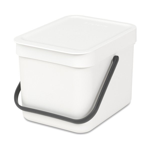 Kôš Sort & Go 6 l, biely