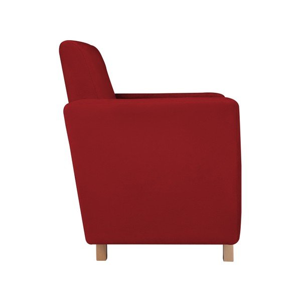 Červené kreslo Kooko Home Massimo-image-3