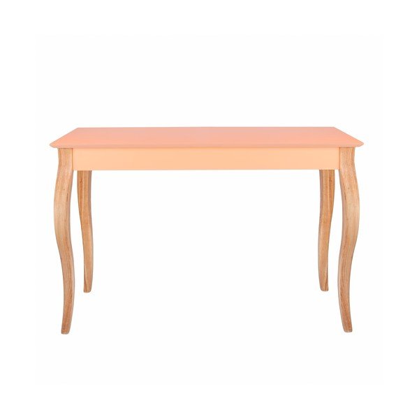 Oranžový odkladací stolík Ragaba Console, dĺžka 105 cm