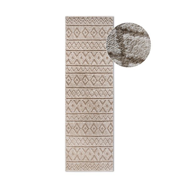 Béžový behúň 80x240 cm Carpet Itinerance Beige – Elle Decoration