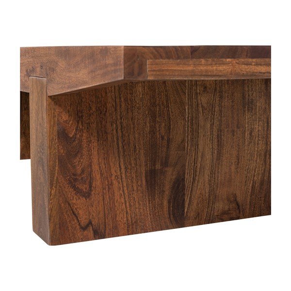 Konferenčný stolík z masívu akácie v tmavoprírodnej farbe 48x152 cm Eron – WOOOD-image-4