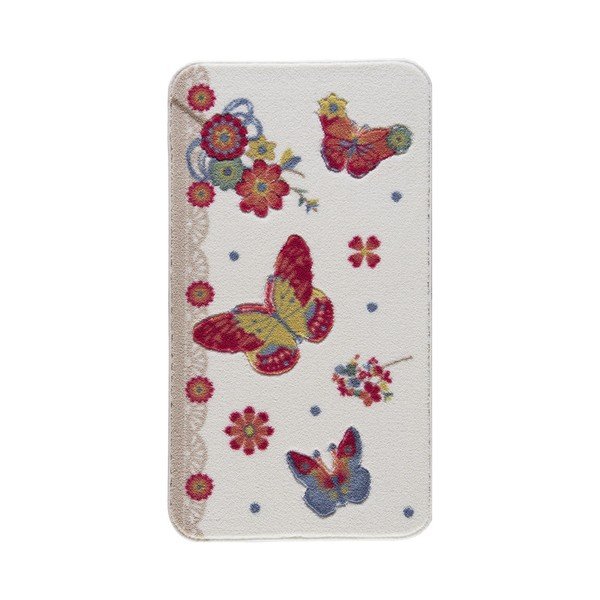 Kúpeľňová predložka Confetti Bathmats Battus Red, 55 x 57 cm-image-1
