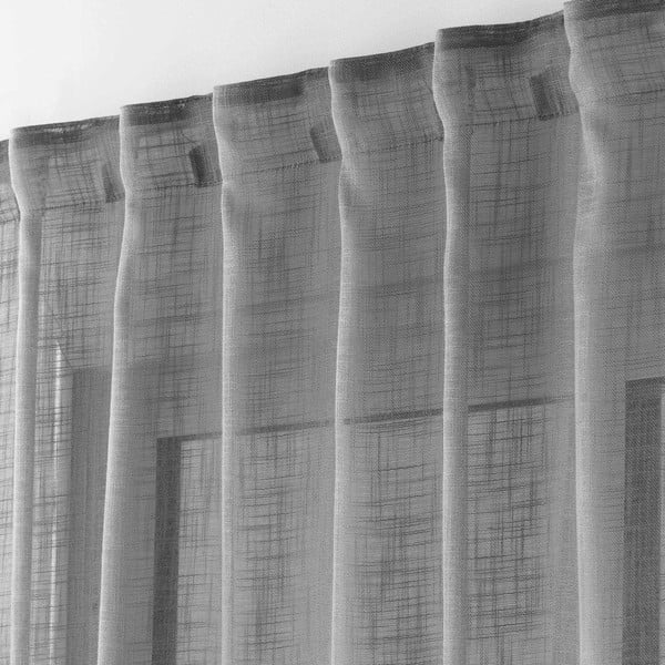 Sivá záclona 140x240 cm Haltona – douceur d'intérieur-image-1