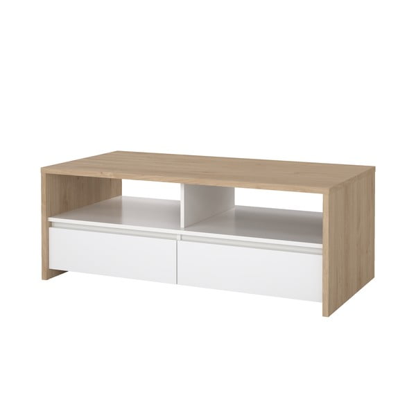 Biely/v prírodnej farbe konferenčný stolík 60x120 cm Next – Tvilum-image-4