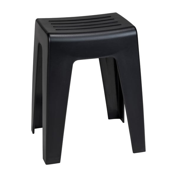 Čierna sprchová stolička Wenko Kumba-image-2