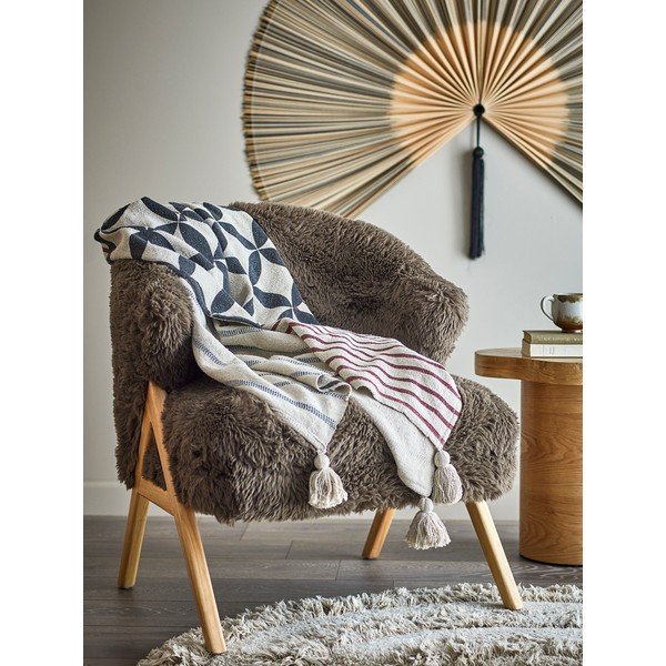 Deka s prímesou bavlny 130x155 cm Forma – Bloomingville-image-2