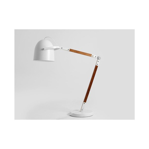 Stojacia lampa s bielym tienidlom Custom Form Hubert-image-4