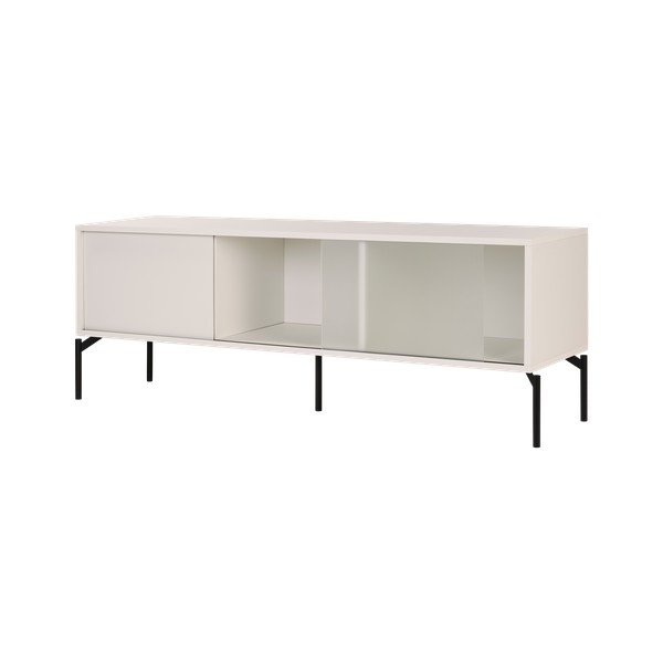 Sivobéžový TV stolík 160x60x42 cm Met – noo.ma