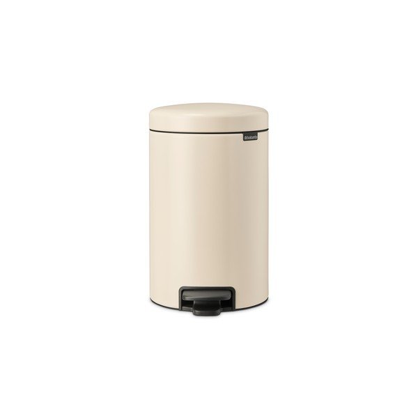 Béžový pedálový oceľový odpadkový kôš 12 l NewIcon – Brabantia