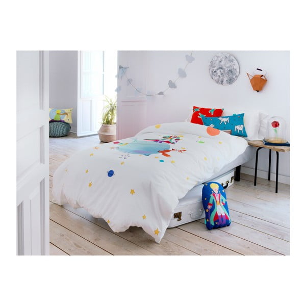 Detské bavlnené obliečky na paplón a vankúš Mr. Fox Le Petit Prince, 100 × 120 cm-image-4