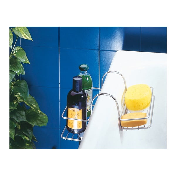 Obojstranná polička na zavesenie do vane Metaltex Oasis-image-2