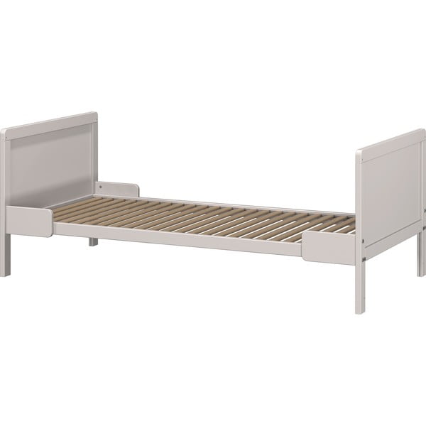 Krémová postieľka z masívneho dreva 70x140 cm Alkmaar – Germania-image-2