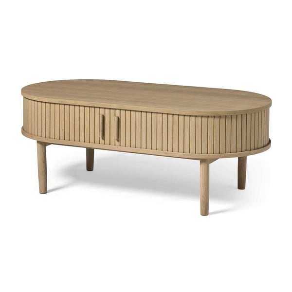 Konferenčný stolík v dekore duba v prírodnej farbe 60x120 cm Meta – Unique Furniture