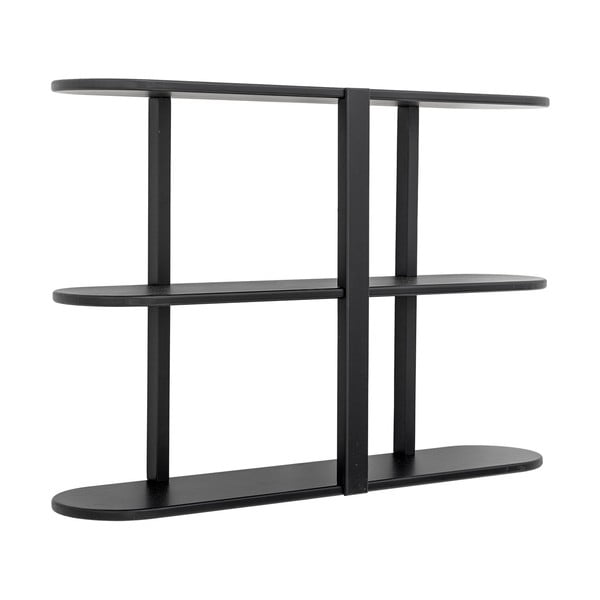 Čierna poschodová polica 80 cm Vicente – Bloomingville-image-2