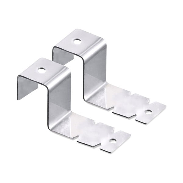 Háčiky z nehrdzavejúcej ocele v súprave 2 ks - Maximex