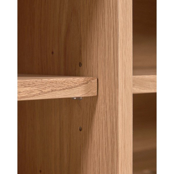 Nízka komoda v dekore duba v prírodnej farbe 150x71 cm Rasha – Kave Home-image-4