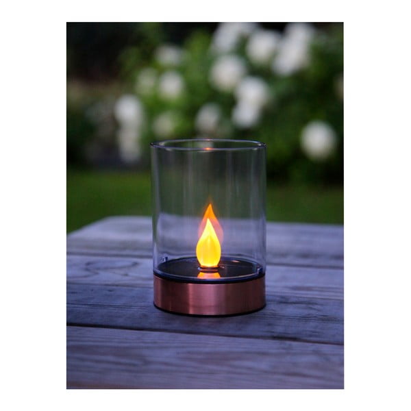 Záhradné svetlo Solar Energy Garden Light Candle Rose-image-4