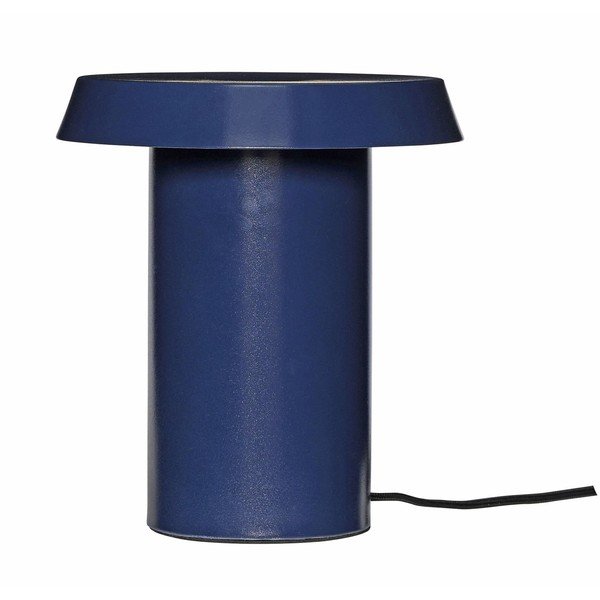 Modrá kovová stolná lampa Keen - Hübsch