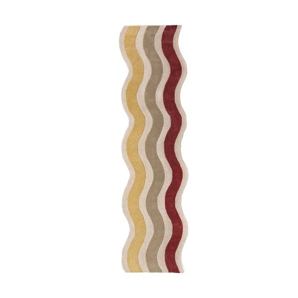 Ručne tkaný vlnený behúň 80x300 cm Cascade Wool – Flair Rugs