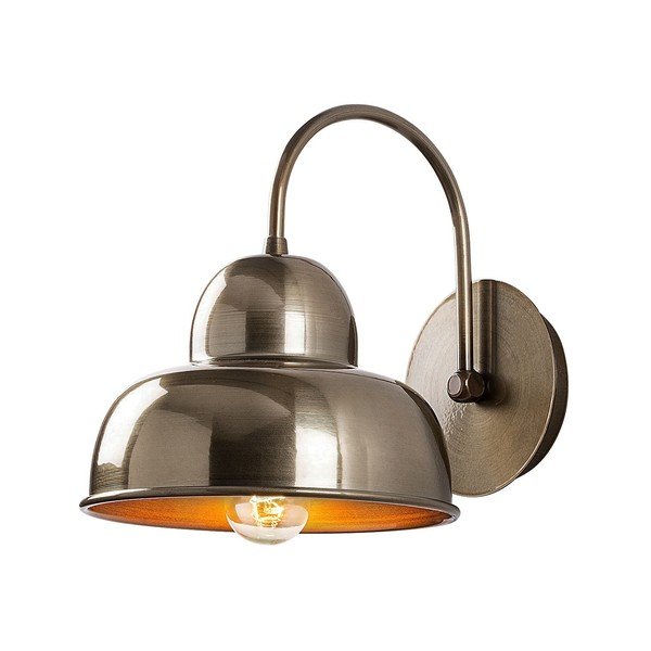 Nástenné svietidlo v mosadznej farbe ø 20 cm Multan – Opviq lights-image-2