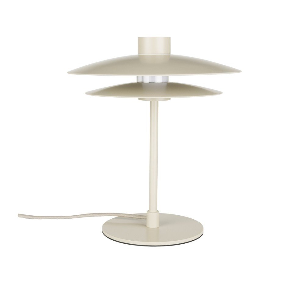 E-shop Béžová kovová stolová lampa (výška 32 cm) Wubbo – White Label