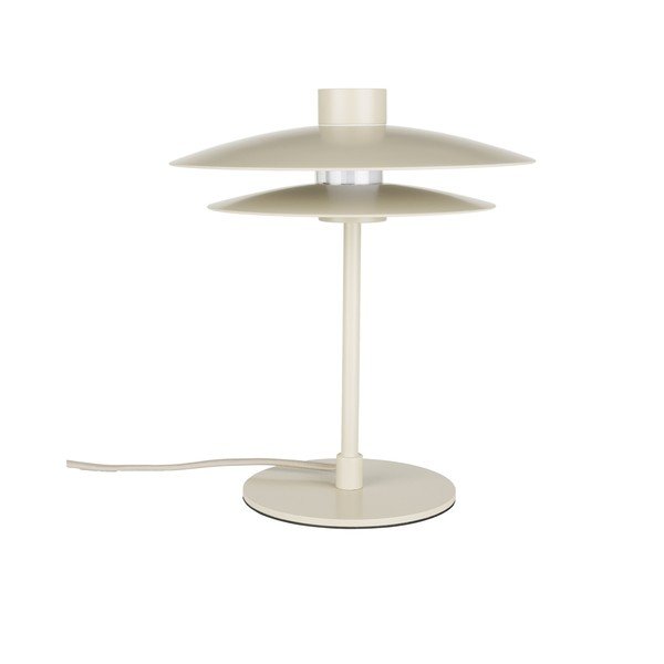 Béžová kovová stolová lampa (výška  32 cm) Wubbo – White Label