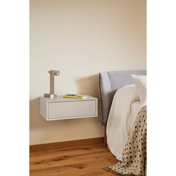 Krémový závesný nočný stolík Platt – Teulat-image-1