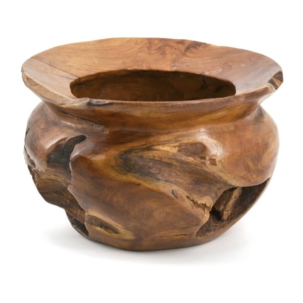 Váza z teakového dreva Moycor Erosi Natural