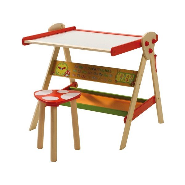Magnetická popisovacia tabuľa so stoličkou Roba Kids-image-1