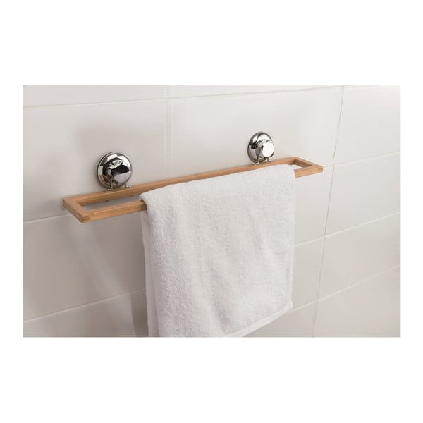 Bambusový nástenný držiak na uteráky Compactor Spa-image-2