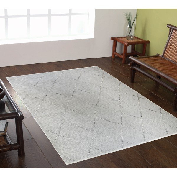 Sivý koberec 80x150 cm Jaipur – Webtappeti-image-1
