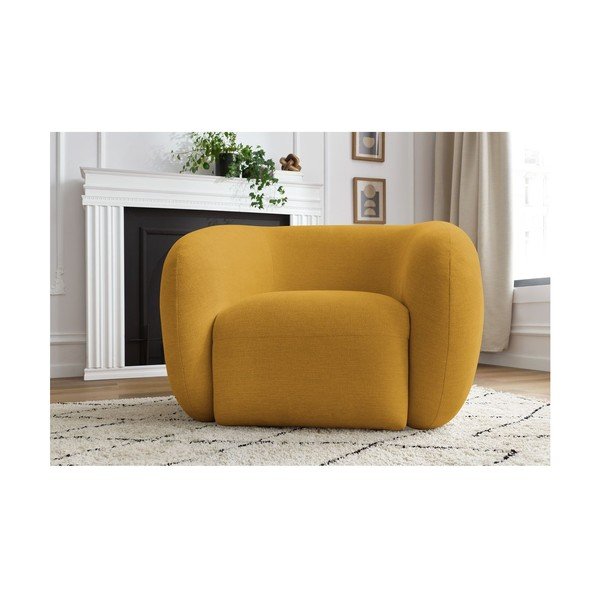 Žlté kreslo Celine – Bobochic Paris-image-1