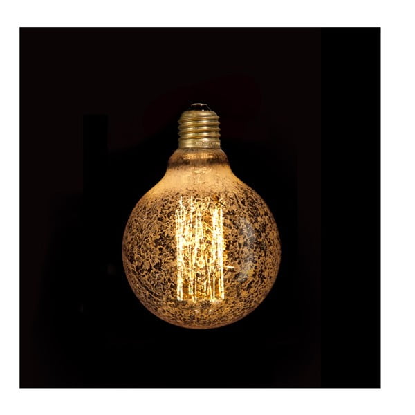 Wolframová dekoratívná žiarovka Gold Globe, 40W