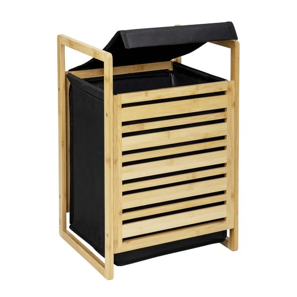 Látkový kôš na bielizeň 47 l Ecori - Wenko-image-2