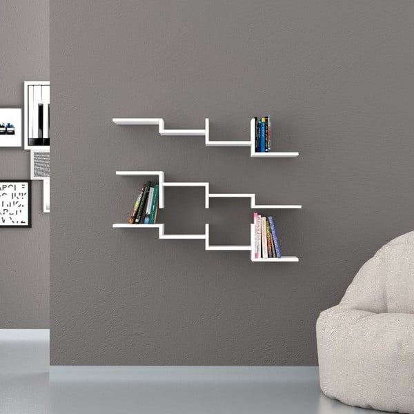 Polica Step White-image-1